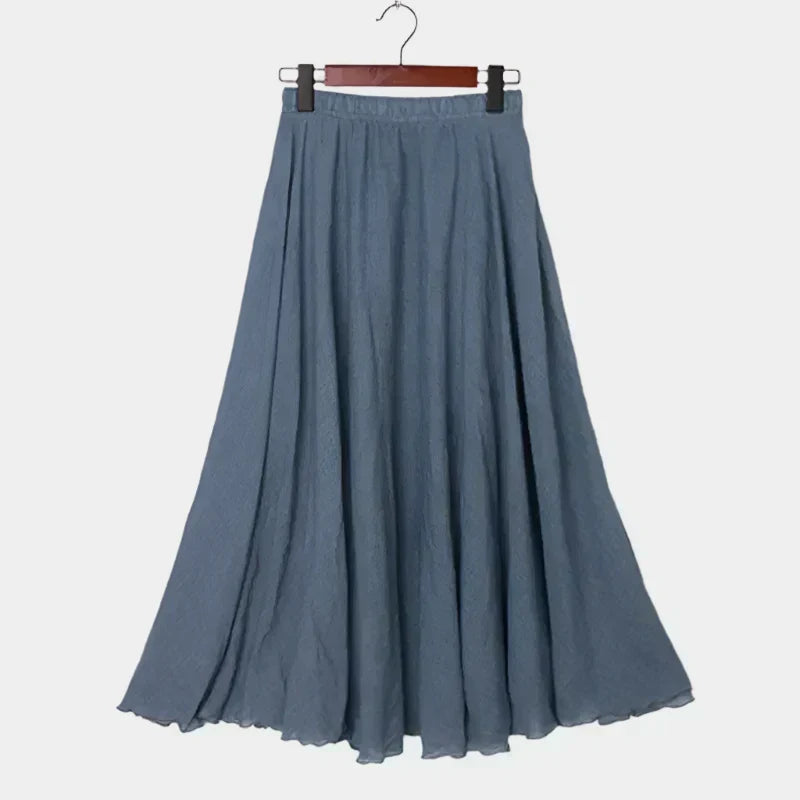 Gráinne - Chic Floor-Length Skirt