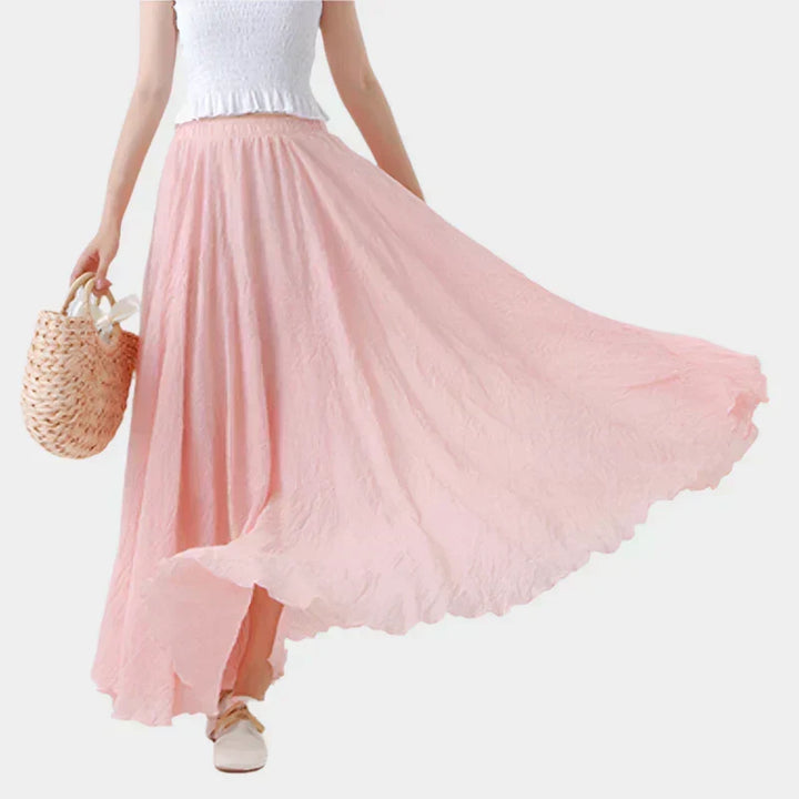 Gráinne - Chic Floor-Length Skirt