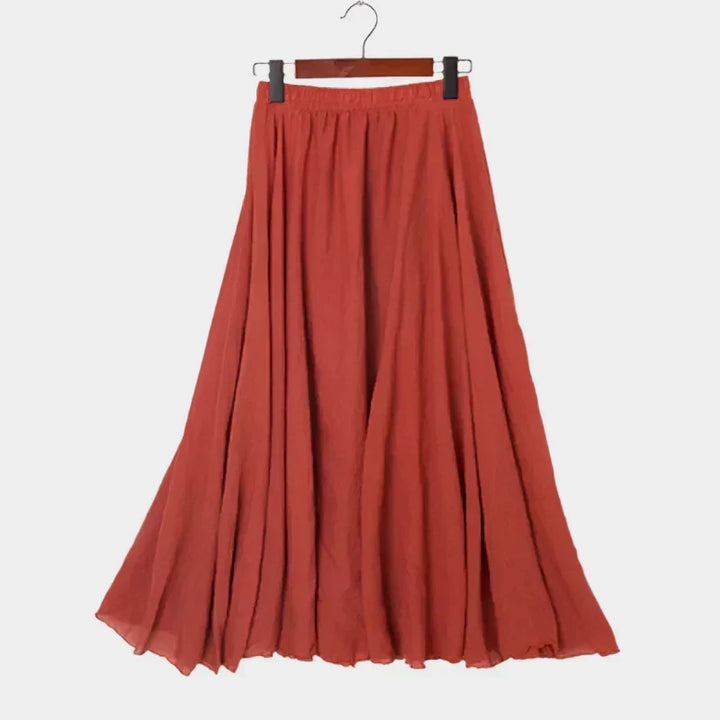 Gráinne - Chic Floor-Length Skirt