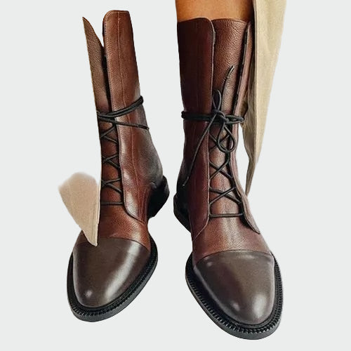 Bernadette - Sleek Black Ankle Boots