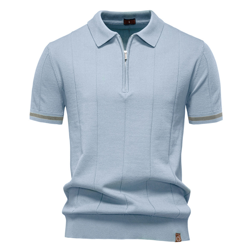 Tadhg - Tailored Zip Polo