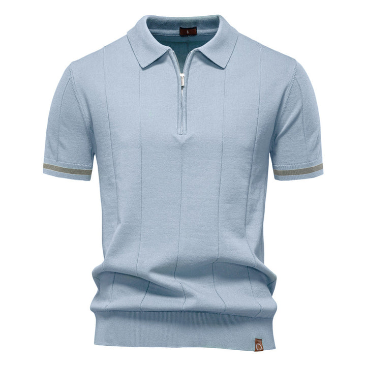 Tadhg - Tailored Zip Polo