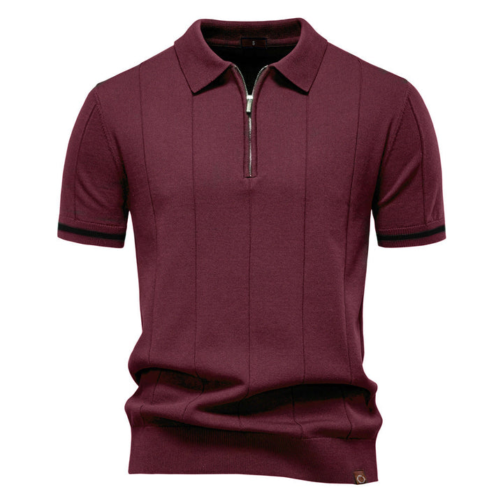 Tadhg - Tailored Zip Polo