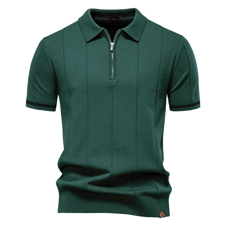 Tadhg - Tailored Zip Polo