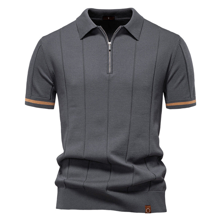 Tadhg - Tailored Zip Polo