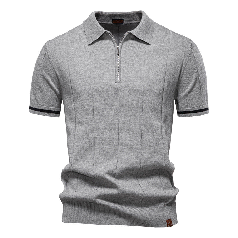 Tadhg - Tailored Zip Polo