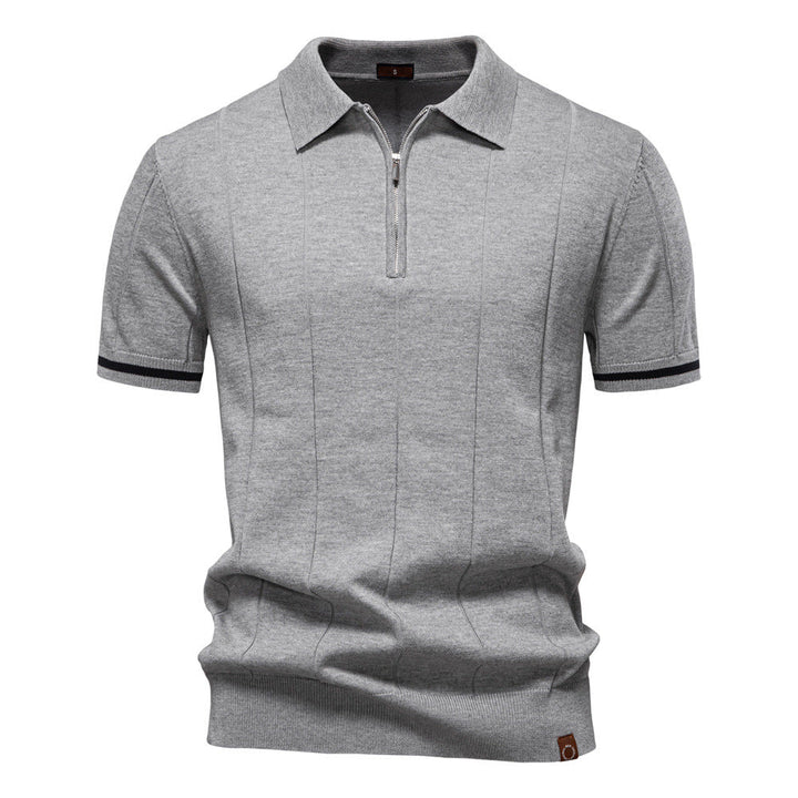 Tadhg - Tailored Zip Polo