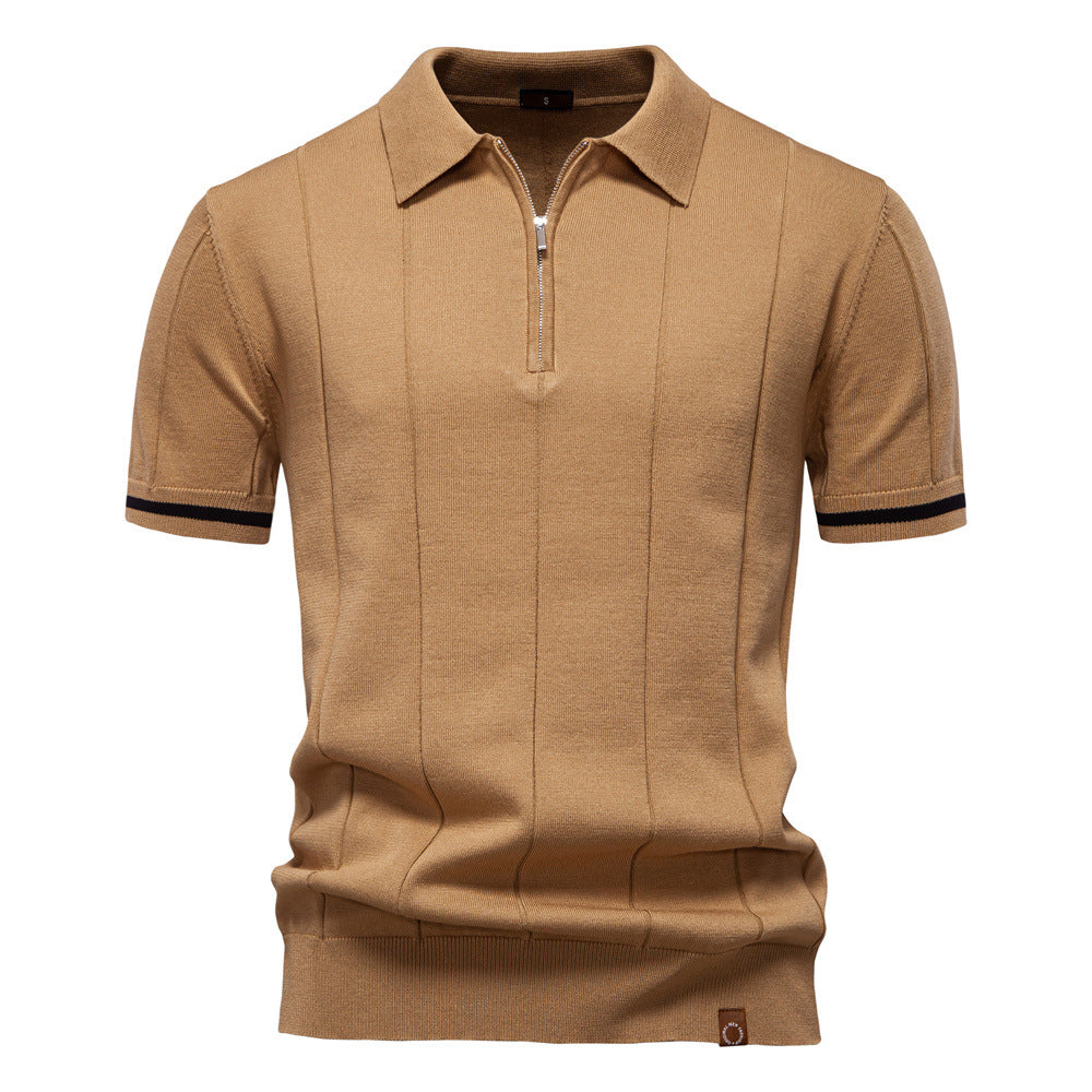 Tadhg - Tailored Zip Polo