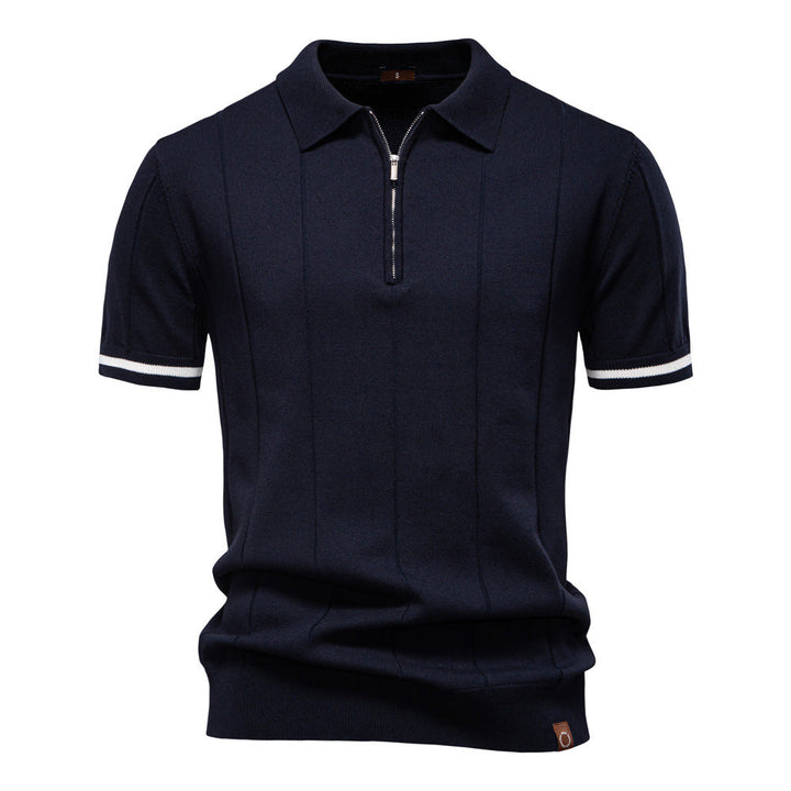 Tadhg - Tailored Zip Polo