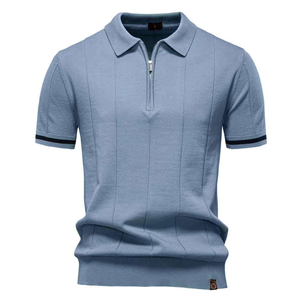 Tadhg - Tailored Zip Polo