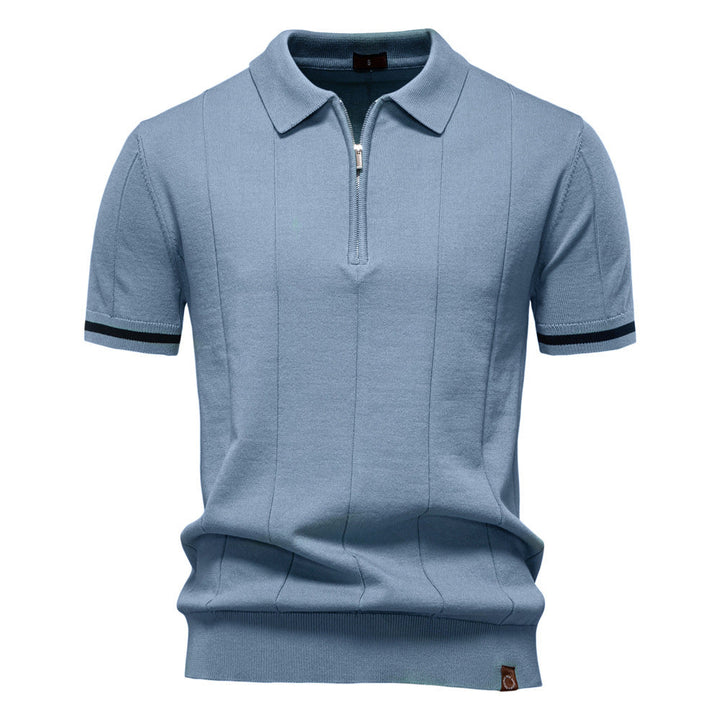 Tadhg - Tailored Zip Polo