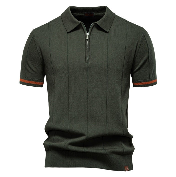 Tadhg - Tailored Zip Polo