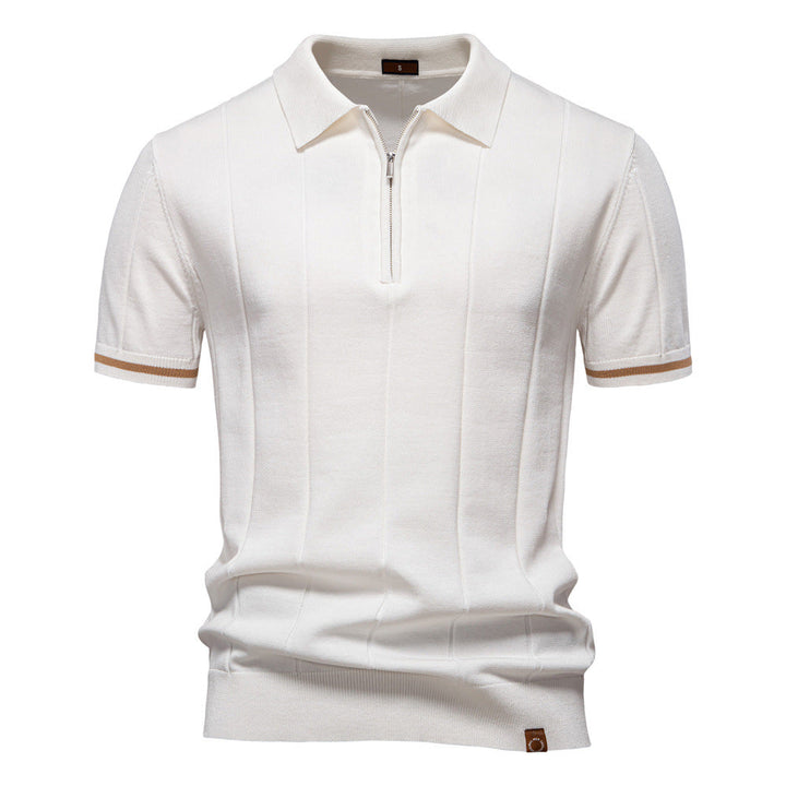 Tadhg - Tailored Zip Polo