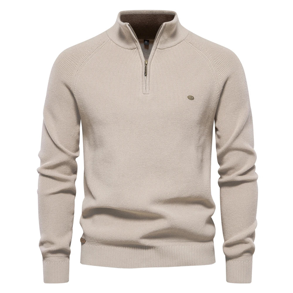 Tadhg - Breathable Mid-Zip Sweater