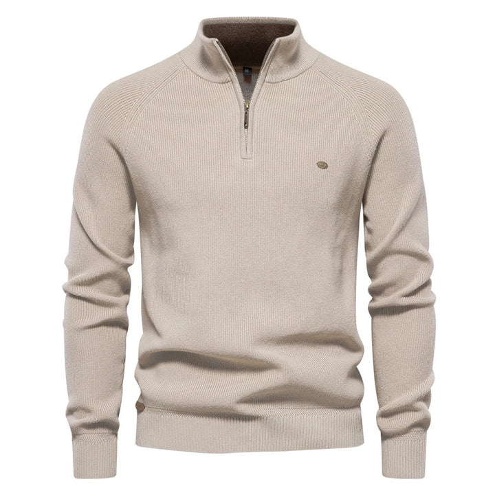 Tadhg - Breathable Mid-Zip Sweater