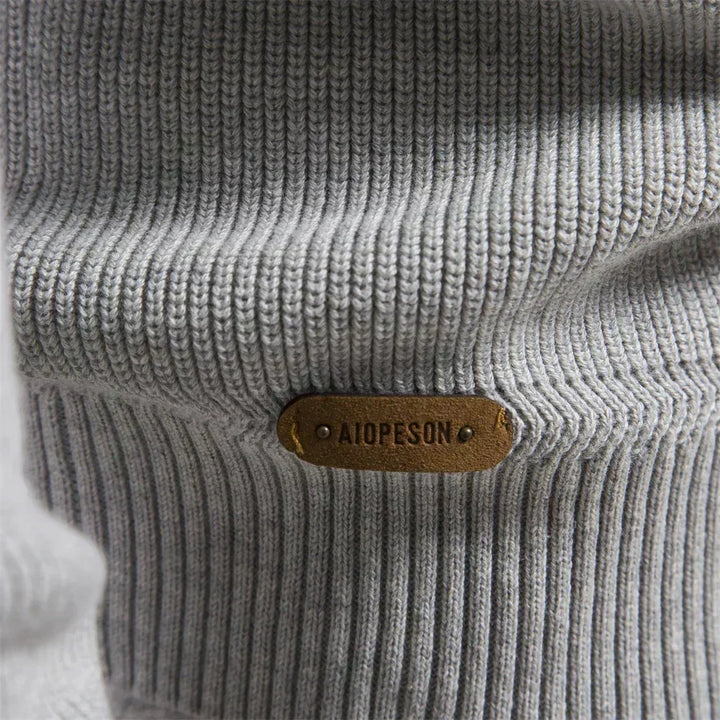 Tadhg - Breathable Mid-Zip Sweater