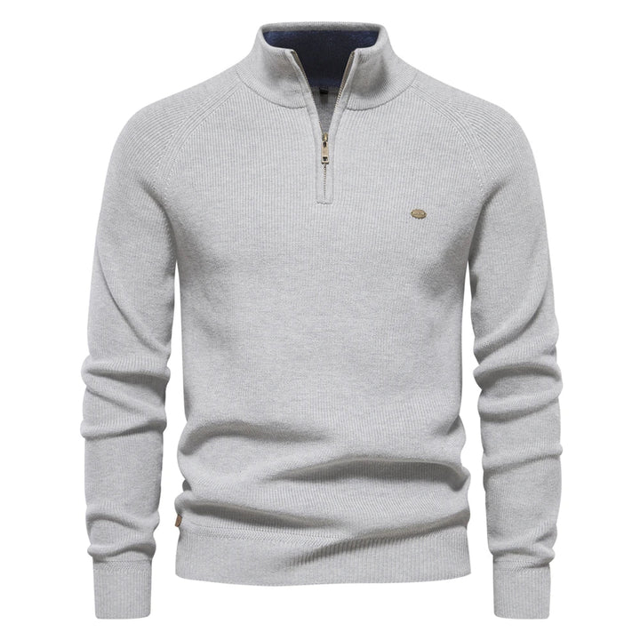 Tadhg - Breathable Mid-Zip Sweater