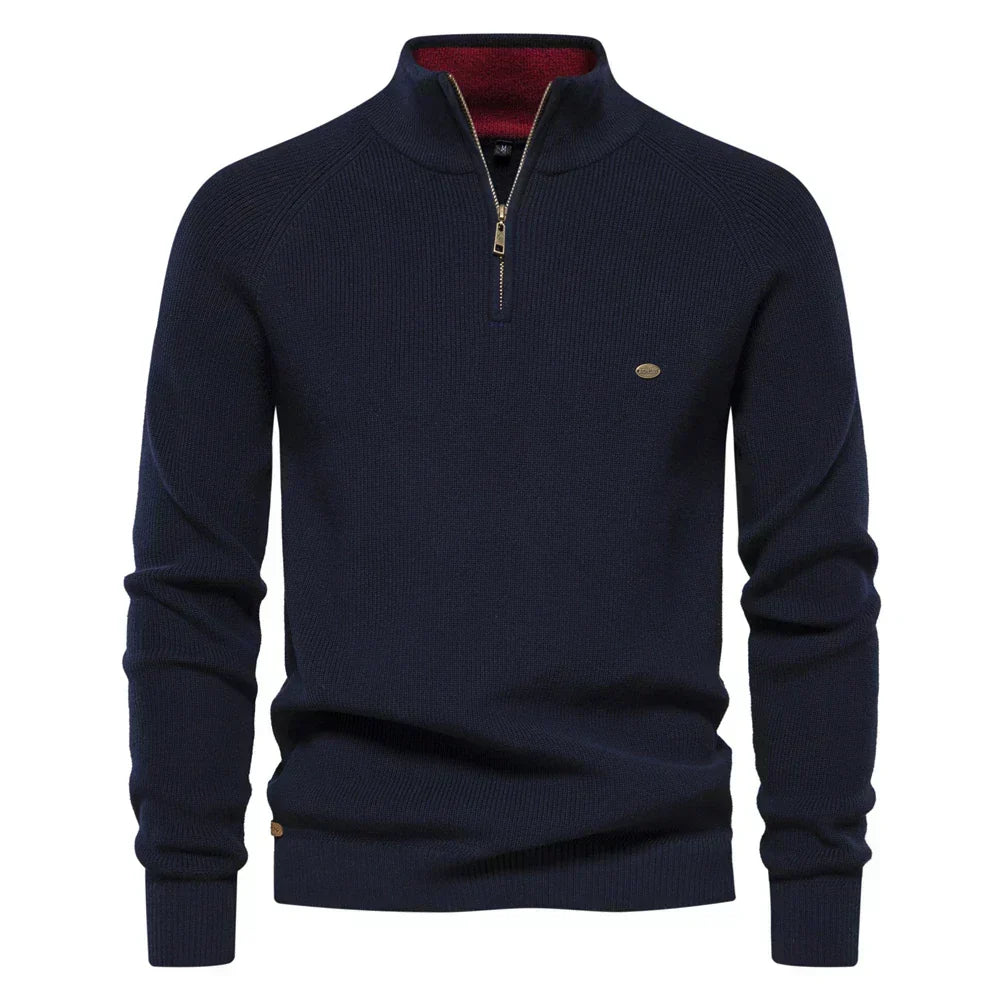 Tadhg - Breathable Mid-Zip Sweater