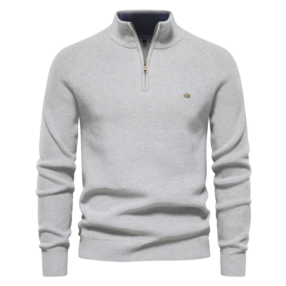 Tadhg - Breathable Mid-Zip Sweater