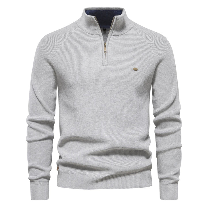 Tadhg - Breathable Mid-Zip Sweater