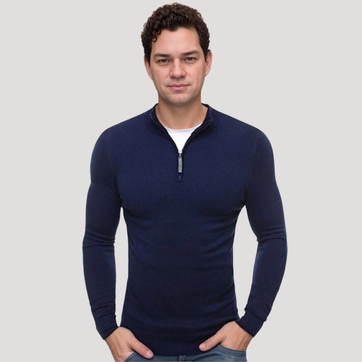 Tiernan - Stylish Half-Zip Sweater