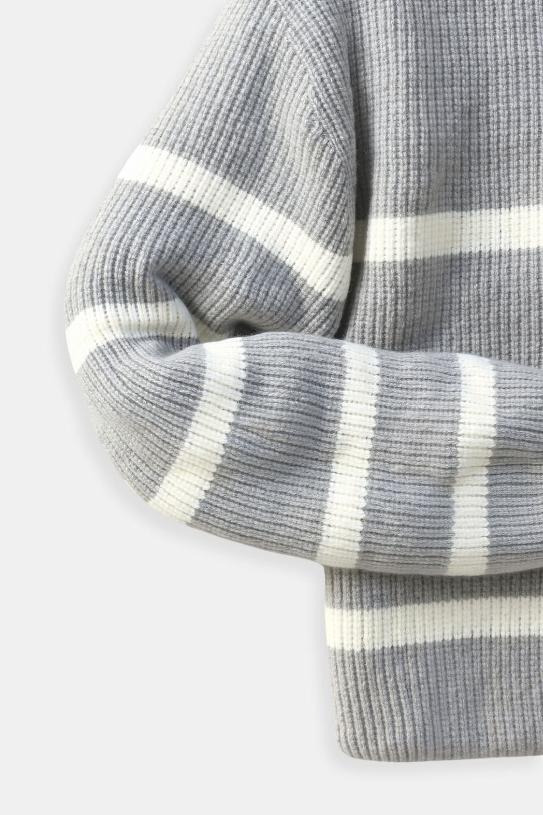 Seán - Striped Half-Zip Pullover