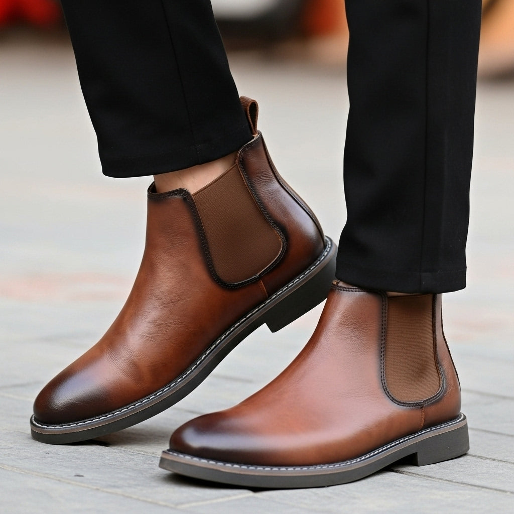 Cian - Stylish Chelsea Ankle Boots