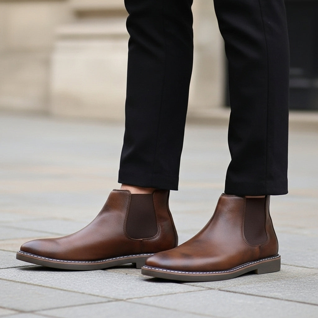 Cian - Stylish Chelsea Ankle Boots