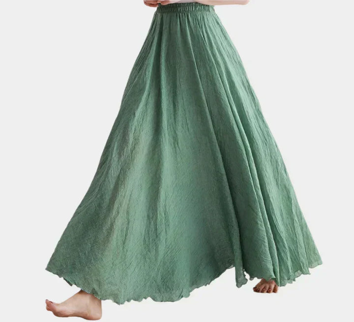 Gráinne - Chic Floor-Length Skirt