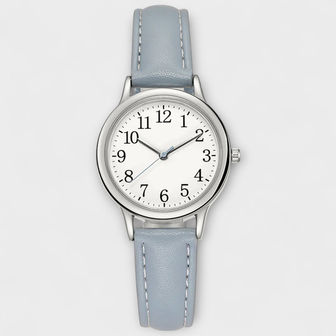 Ciara - Sleek Blue Minimalist Timepiece