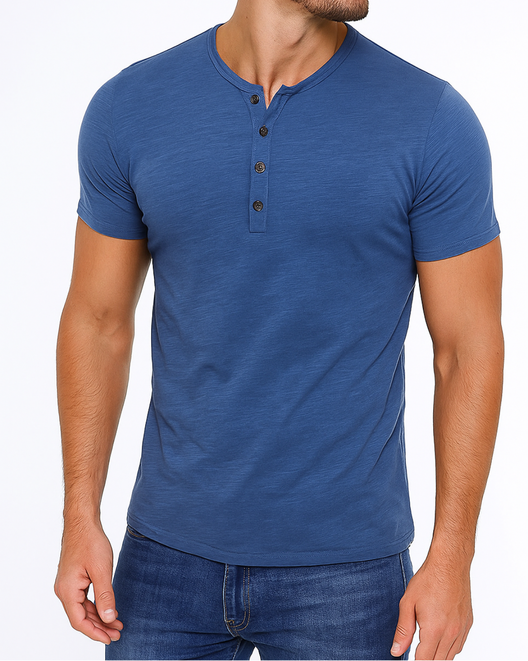 Cian - Chic Henley Top