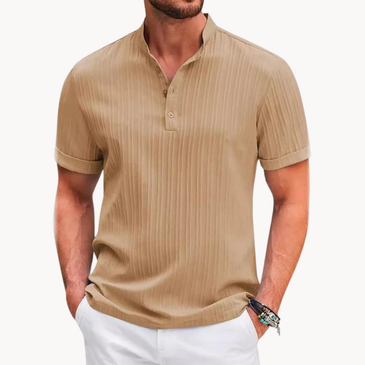 Malachy - Chic Henley Top