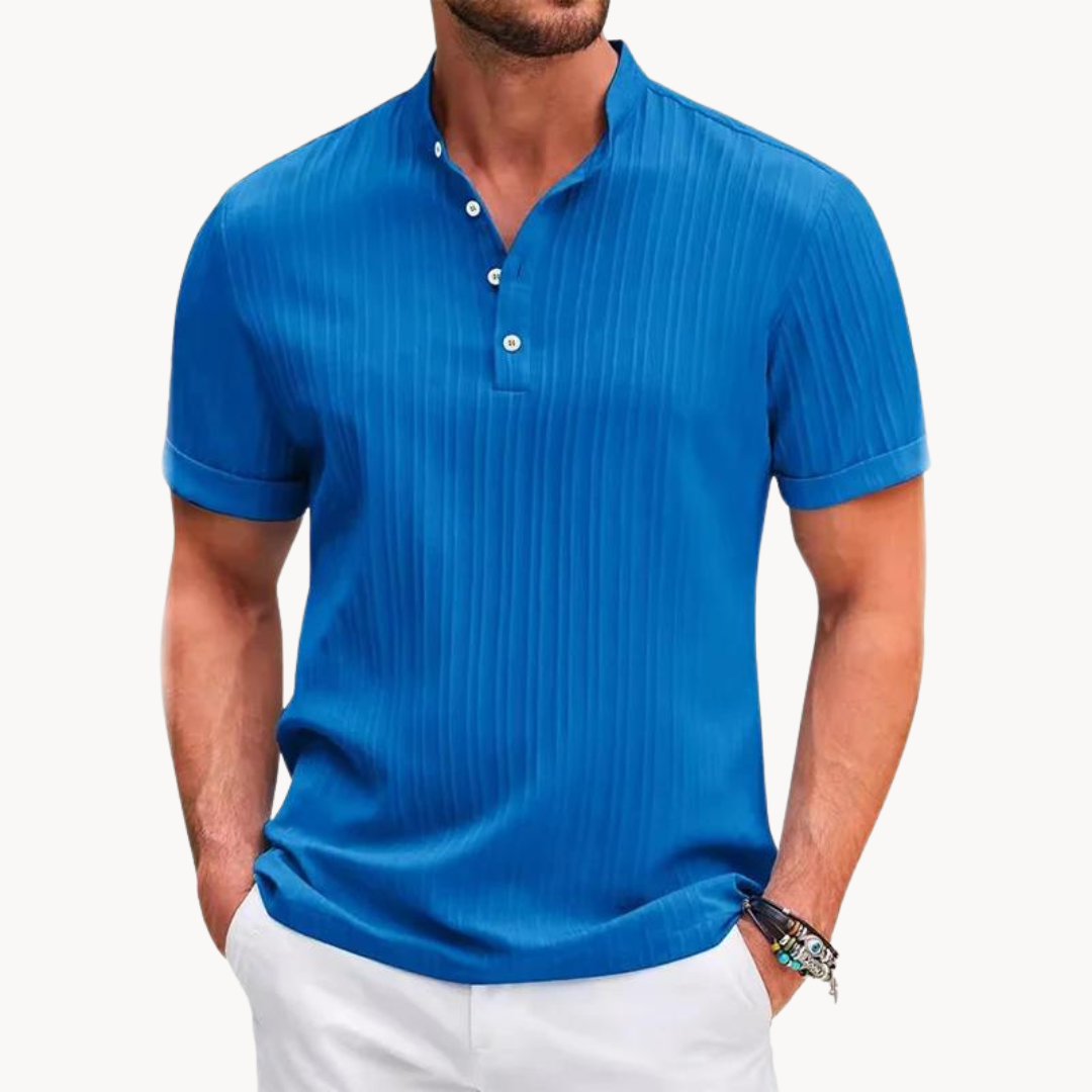 Malachy - Chic Henley Top