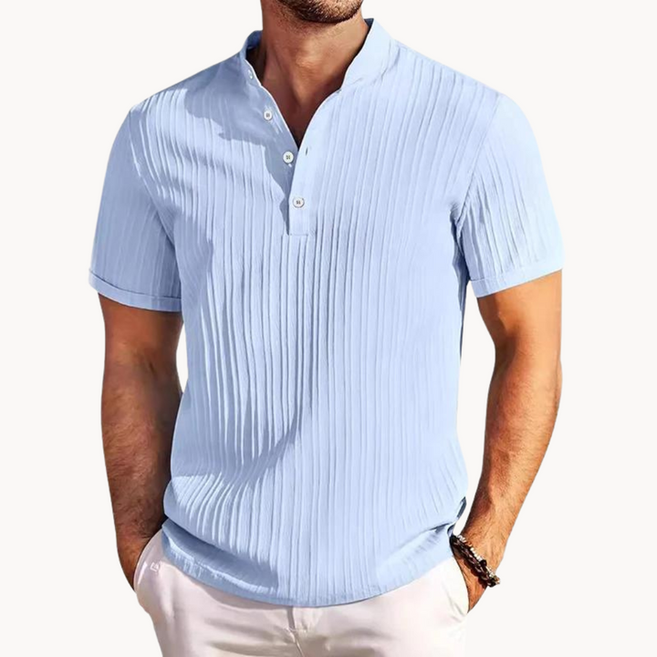 Malachy - Chic Henley Top