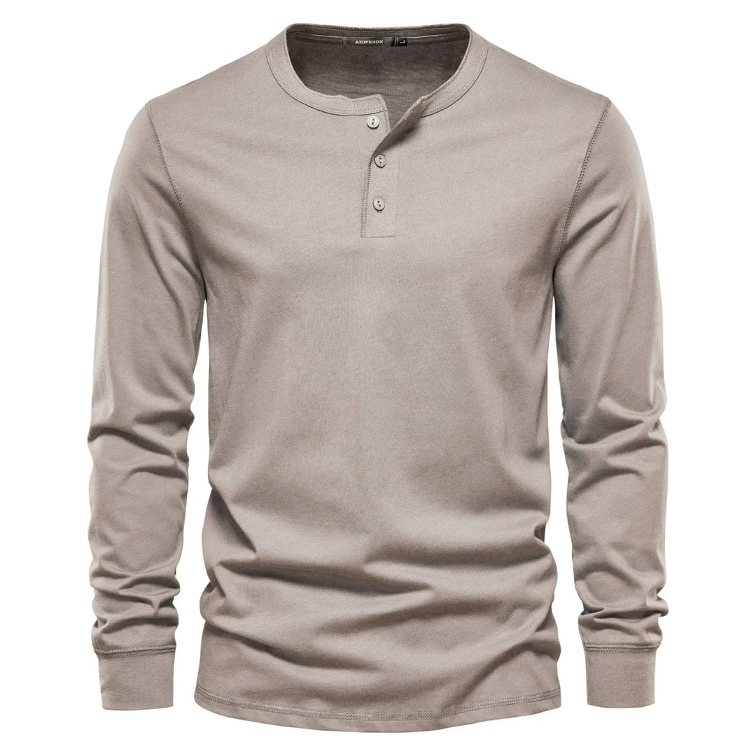 Cormac - Lightweight Breathable Henley Top