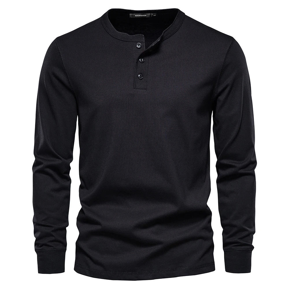 Cormac - Lightweight Breathable Henley Top