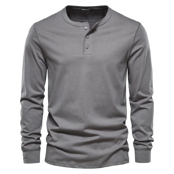 Cormac - Lightweight Breathable Henley Top