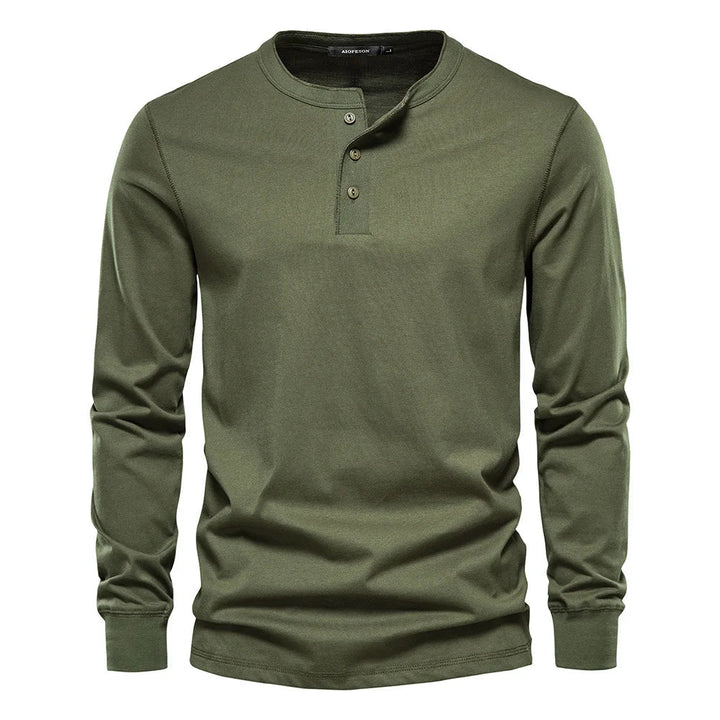 Cormac - Lightweight Breathable Henley Top