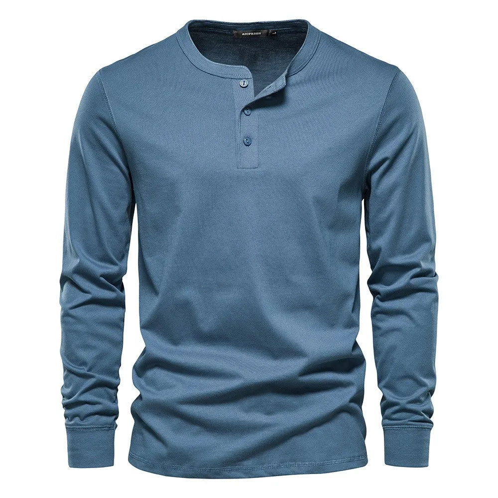 Cormac - Lightweight Breathable Henley Top