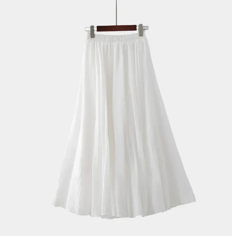 Gráinne - Chic Floor-Length Skirt
