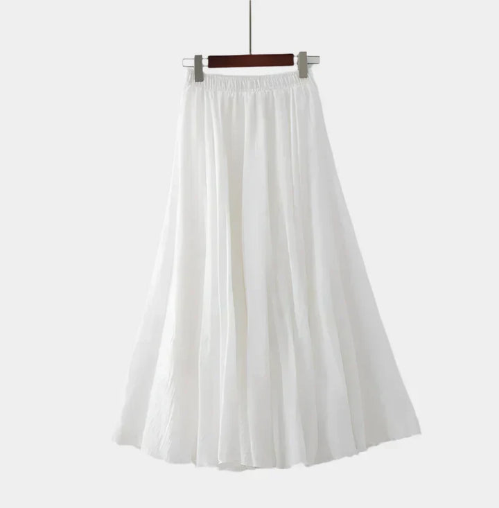 Gráinne - Chic Floor-Length Skirt