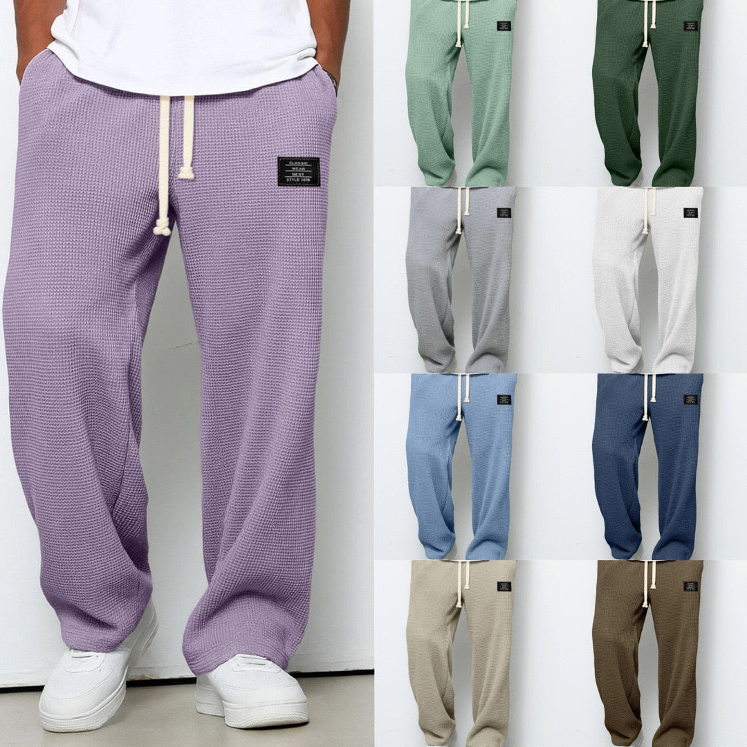 Tadhg - Relaxed Fit Wide-Leg Trousers