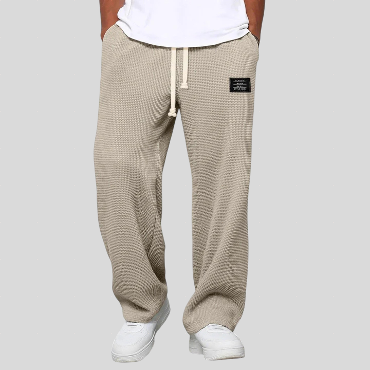 Tadhg - Relaxed Fit Wide-Leg Trousers