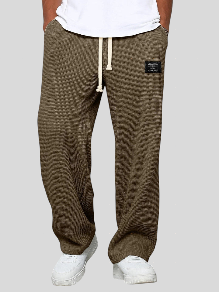 Tadhg - Relaxed Fit Wide-Leg Trousers