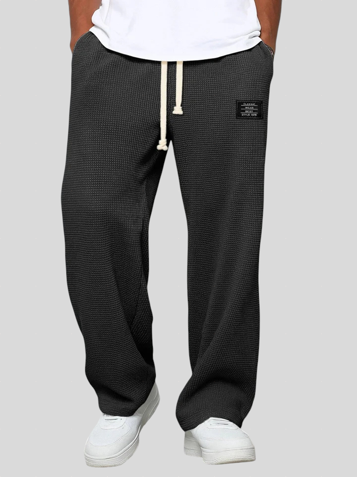 Tadhg - Relaxed Fit Wide-Leg Trousers