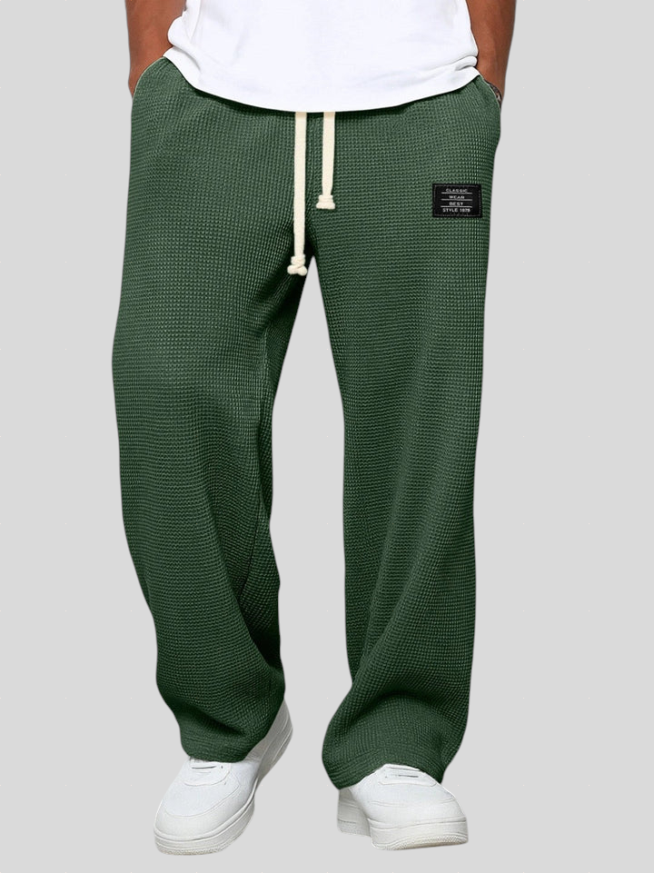 Tadhg - Relaxed Fit Wide-Leg Trousers
