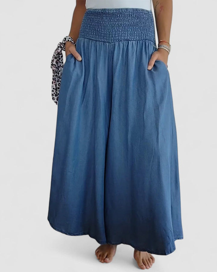 Gormfhlaith - Chic High-Waisted Trousers