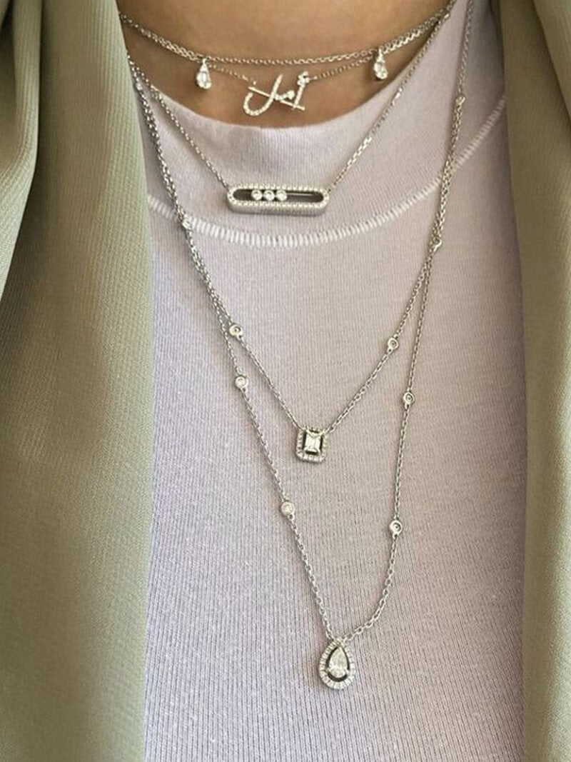 Aoife - Diamond Pendant Necklace