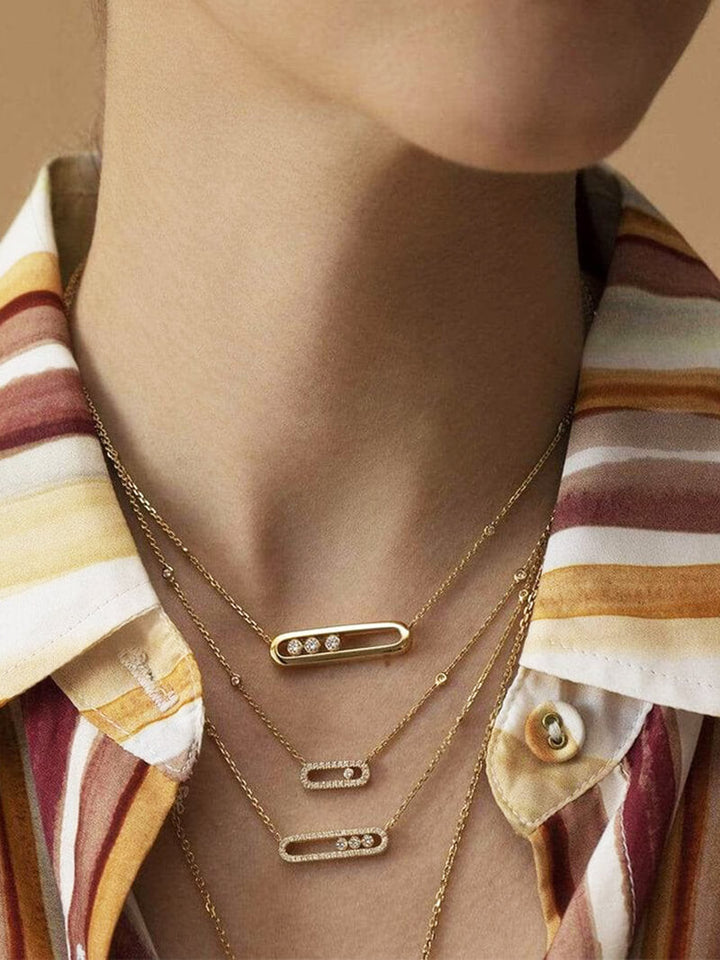 Aoife - Diamond Pendant Necklace