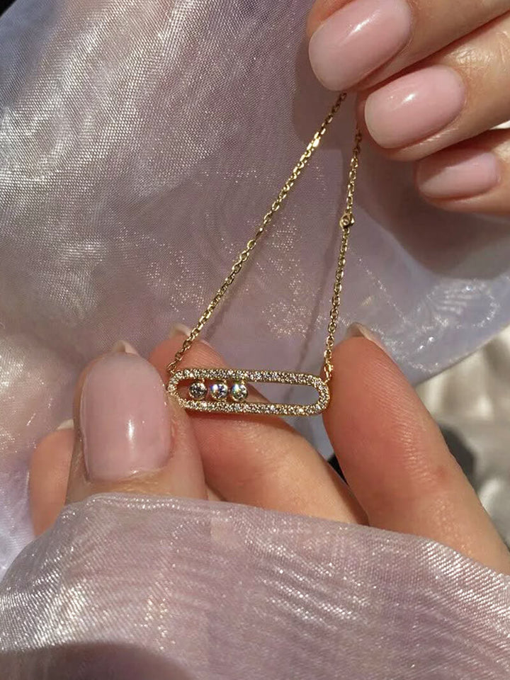 Aoife - Diamond Pendant Necklace